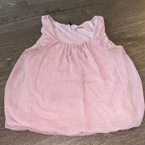 Pink Sleeveless Women’s Blouse